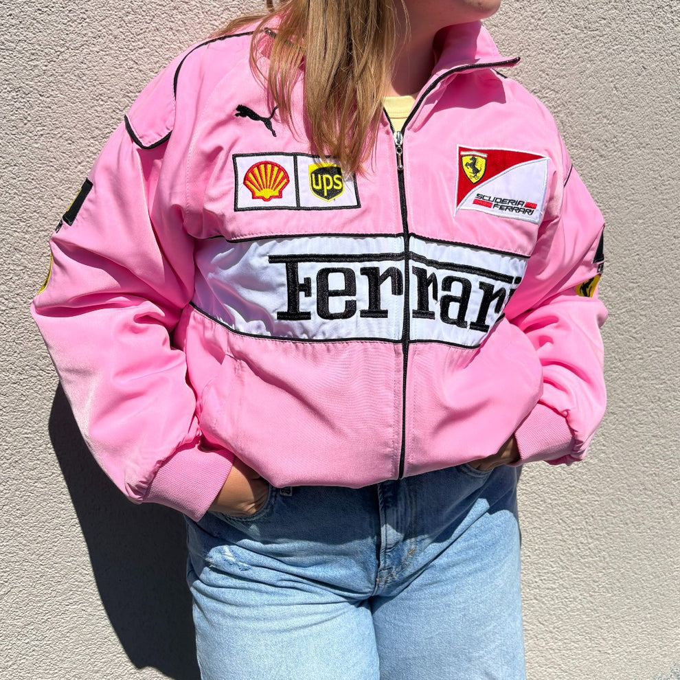 Ferrari Pink Racing Jacket