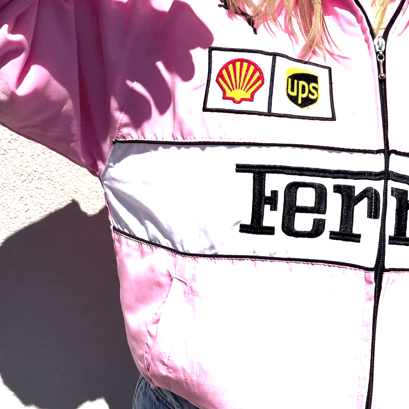 Ferrari Pink Racing Jacket
