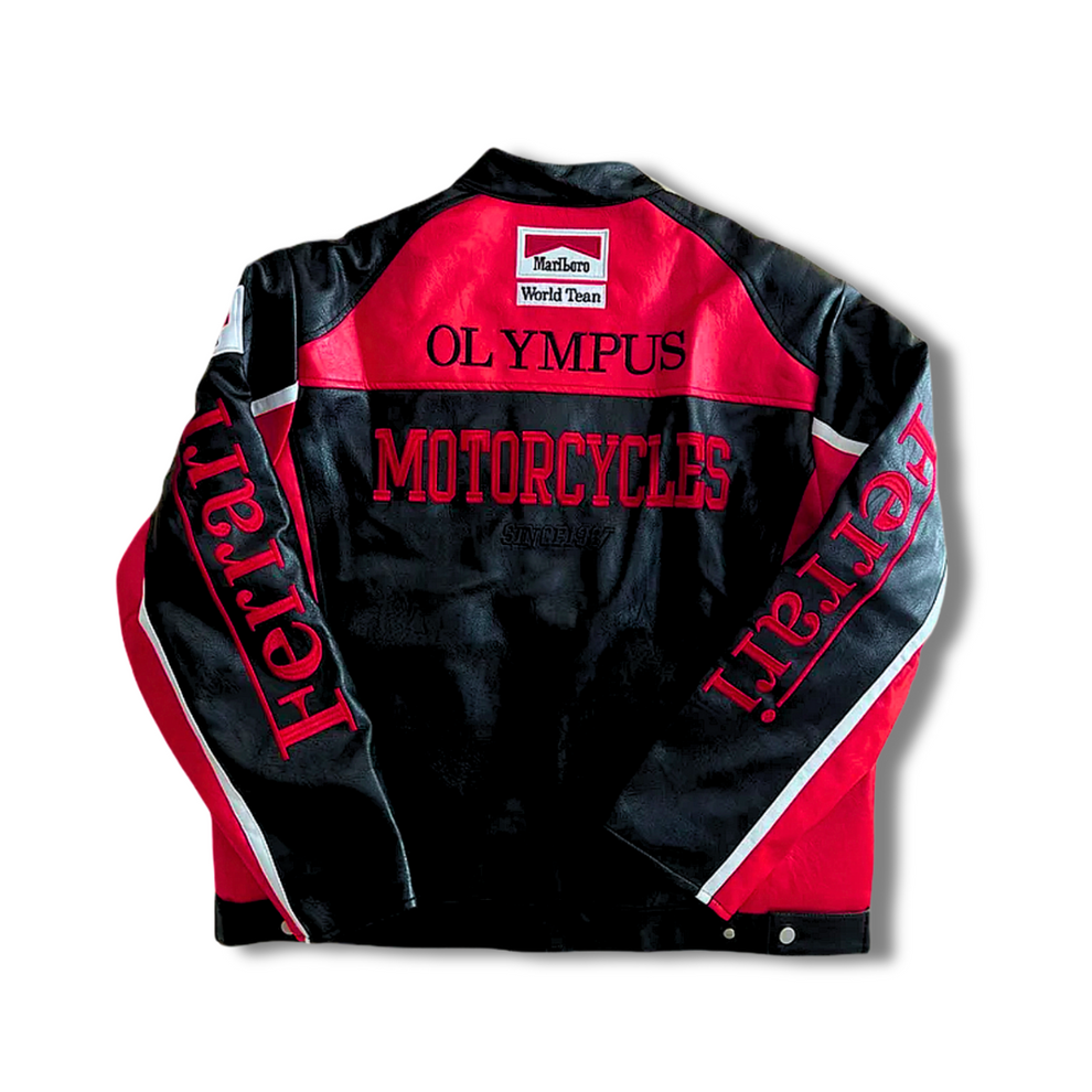 Ferrari OMP Leather Jacket